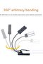Book Light,LOOPITYS, 9 Modes, LED Clip Reading Light, Eye-Care USB Rechargeable Reading Lamp for Kid - 6