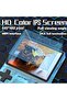 جهاز ألعاب محمول باليد بتصميم رجعي أزرق يعمل بنظام لينكس - 2