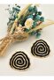 Life cycle earrings - black - - 4