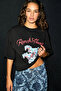 Ranchera Women's Printed Short Sleeve Relaxed Black T-Shirt - 3