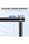 Backdrop Stand,2 * 2m/6.6 * 6.6ft Studio Backdrop Stand Bracket - 6