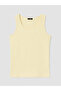 Nevavm Plus Size U-Neck Women's Undershirt with Difference - 5