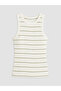 Nevavm Women's Striped Crew Neck Undershirt with a Difference - 5