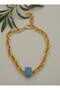 Nazar Beaded Bracelet - Gold Color - - 4