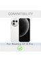 غطاء حماية متوافق مع هاتف Realme GT 8 Pro، مصنوع من السيليكون، مع بطانة داخلية ناعمة من الألياف الدقيقة، حماية كاملة للجسم، يأتي معك. - 2