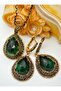 Authentic Drop Jewelry Set - Green -