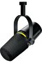 ميكروفون شور MV7+ للبودكاست. صوت محسن، لوحة تحكم باللمس LED، مخارج USB-C و XLR، وضع التسوية التلقائية