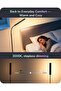 ايديشاين مصباح ارضي LED، وضع RGB وضوء دافئ 3000 كلفن مع تعتيم غير متدرج - 4