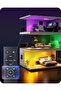 ايديشاين مصباح ارضي LED، وضع RGB وضوء دافئ 3000 كلفن مع تعتيم غير متدرج - 6