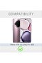 غطاء حماية شفاف متوافق مع هاتف Honor X9C، مقاوم للصدمات ومضاد للخدوش، تصميم نحيف - 2