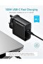 شاحن أنكر لماك بوك برو، شاحن USB-C بقوة 100 واط، شاحن سريع مدمج وقابل للطي لماك بوك برو، M - 2