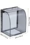 Waterproof Covers, Plastic Wall Switch Waterproof Cover Box, Self-Adhesive Splash Guard Box for Bath - 2