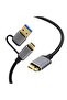 كابل كاميرا USB A/C إلى Micro B 3.0 متوافق مع نيكون D500 D800 D810 D850، كانون EOS 7D مار