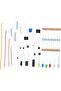 Upgraded Electronics Fun Kit w/Power Supply Module, Jumper Wire, Precision Potentiometer, 83 - 5