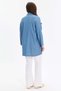 Blazer Jacket with Stone Detail and Blouse 2-Piece Women's Set - 7