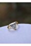 Enamel ring - gold color - - 2