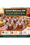 10 قطع من بطاقات حامل الحلوى على شكل حقيبة ظهر، هدية ترحيبية للمدرسة للأطفال والطلاب - 5