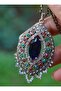 Authentic Necklace with Sapphire Stone - Blue -