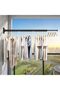 Wall Mounted Clothes Drying Rack, Collapsible Laundry Drying Rack, Retractable Foldable Drying Rack - 6