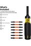 15-in-1 Ratcheting Impact-Rated Multi-Bit Torsion Zone Screwdriver - 2