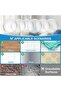 6Pcs Self Adhesive Home Door & Wall Handle Stopper, 5cm Clear Rubber Door bumper, Round Wall Shield - 4