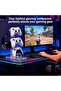 حامل وحدة التحكم ثلاثي الطبقات وحامل سماعة الرأس من DHB، ملحقات ألعاب لـ PS5 و PS4، متعدد الاستخدامات - 3