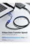 محول USB C إلى USB [عبوة من قطعتين]، كابل OTG من النوع C ذكر إلى النوع A أنثى - 2