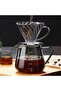 V60"Clear" Heat Resistant Glass Range Coffee Server | Pour Over Coffee Tea Server | Pot Carafe Hand - 5