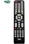 جهاز تحكم عن بعد عالمي لتلفزيون JVC Pro LED LCD الذكي باللون الأسود - 2