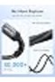 100W USB C to USB C Cable, 3M Right Angle Fast Charging Cord, Grey - 6