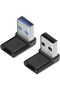 محول USB إلى USB-C بزاوية 90 درجة، محول أنثى Type-C إلى ذكر A، موصل USB 3.2 من النوع C إلى A