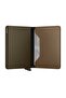 Slimwallet Matte Card Holder Wallet, Bronze - 4