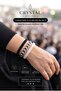 Macrame 3-Piece Black and White Fan Bracelet Set Unisex Adjustable Hand Knitted Elevator Knot Knitted Rope Bracelet - 3