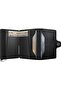 Premium Twinwallet+ Emboss Lines Card Holder Wallet, Black - 4