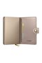Premium Miniwallet+ Embossed Diamond Card Holder Wallet, Beige - 3