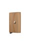 Envelope Wallet Pebble Card Holder Wallet, Light Brown