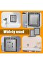 2 Pcs Socket Cover Light Switch Guard – Ultra-Thin Plug Protectors, Childproof Electrical Outlet Pro - 4