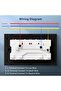 Double Socket, Electrical Double Switched Universal Power Plug Wall Socket with LED Indicator, - 7