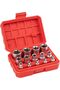 14-Piece E-TORX Socket Set, Premium External Torx Star Socket Set, Professional Automotive & Mechani