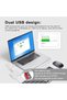®   قارئ بطاقات SD 5 في 1 لأجهزة iPhone وiPad، محول بطاقات ذاكرة USB C وUSB A مع دعم SD وMicro SD وC - 3