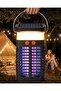 4200V Wireless Mosquito Killer Bug Zapper, Electric Mosquito Killer Lamp, Solar Bug Zapper Outdoor,