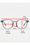 Ovira Gray Smoked Round Unisex Blue Light Protection Computer Glasses with Interchangeable Lenses - 3