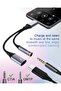 محول USB C إلى مقبس 3.5 ملم وشاحن 2 في 1، محول USB Type C إلى مدخل صوت Aux مع شحن سريع PD بقوة 15 واط، C - 5