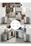 4 قطع واقيات حائط لسلة المهملات، حماية شفافة غير مرئية لسلة القمامة، سهلة اللصق والتركيب - 2