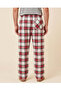 Men Red Check Pyjama Pants - 2
