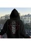 Snow Masked Ninja Unisex Sweatshirt Cardigan 2Strands Thick Fleece