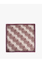 Patterned Square Satin Scarf - 2