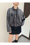 Sequin Velvet Coat - Anthracite |   F2026 - 4