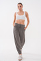 Paçasi Elastic Waist Pi̇ke Modal Pants - 6