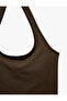 Slim Fit Sleeveless Halter Neck Sports Tank Top - 6